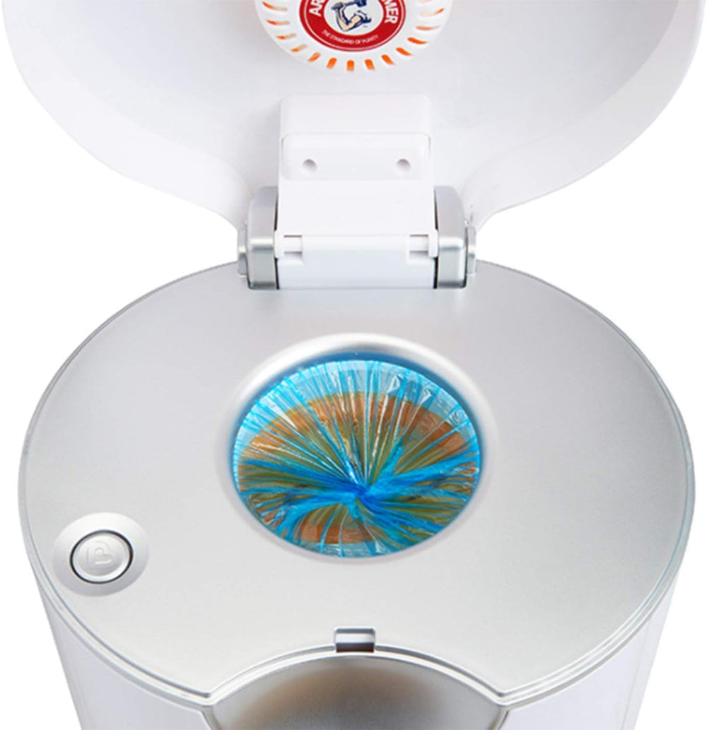 BabyBreeze new-pail top-ring removal note explains fit with newer pails.