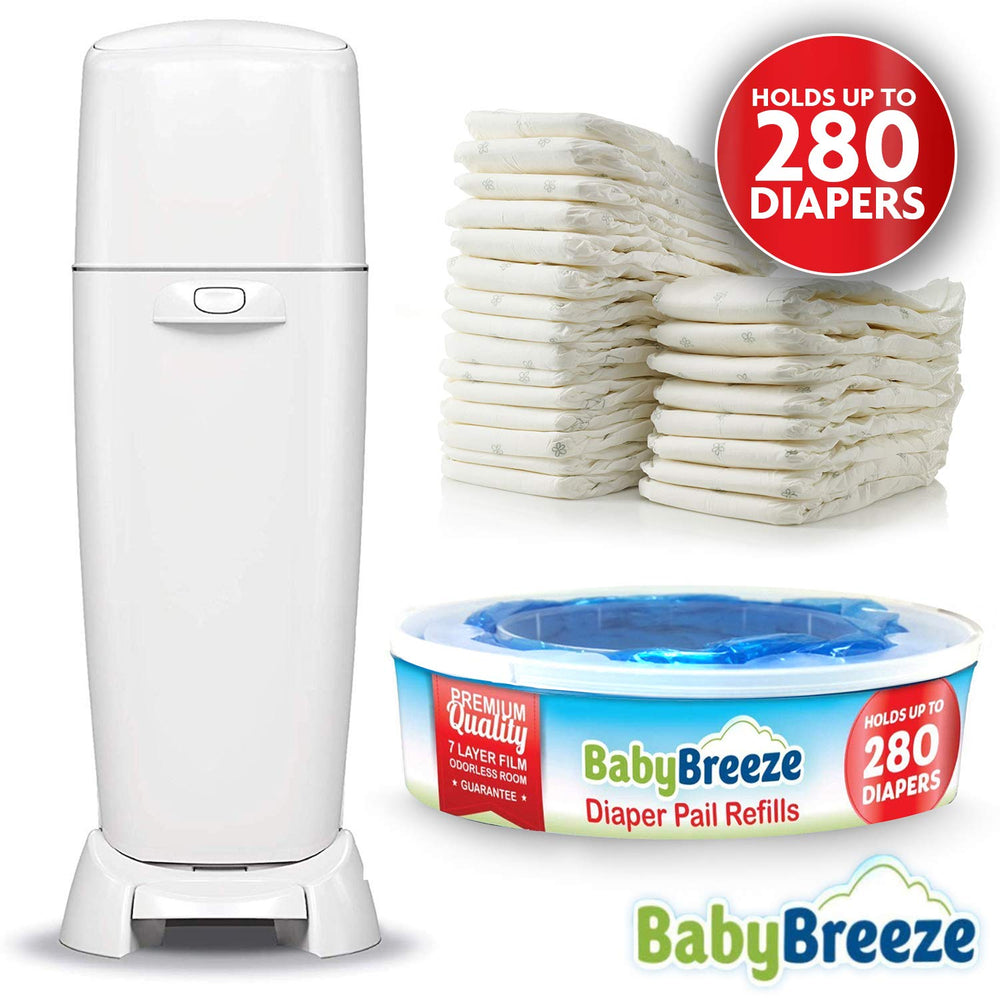 BabyBreeze packaged-refill-cartridges ready for easy restocks.