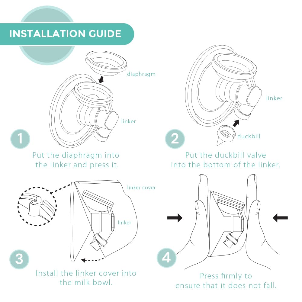BabyBuddha Hands Free Milk Collection Cups compatible with BabyBuddha pump