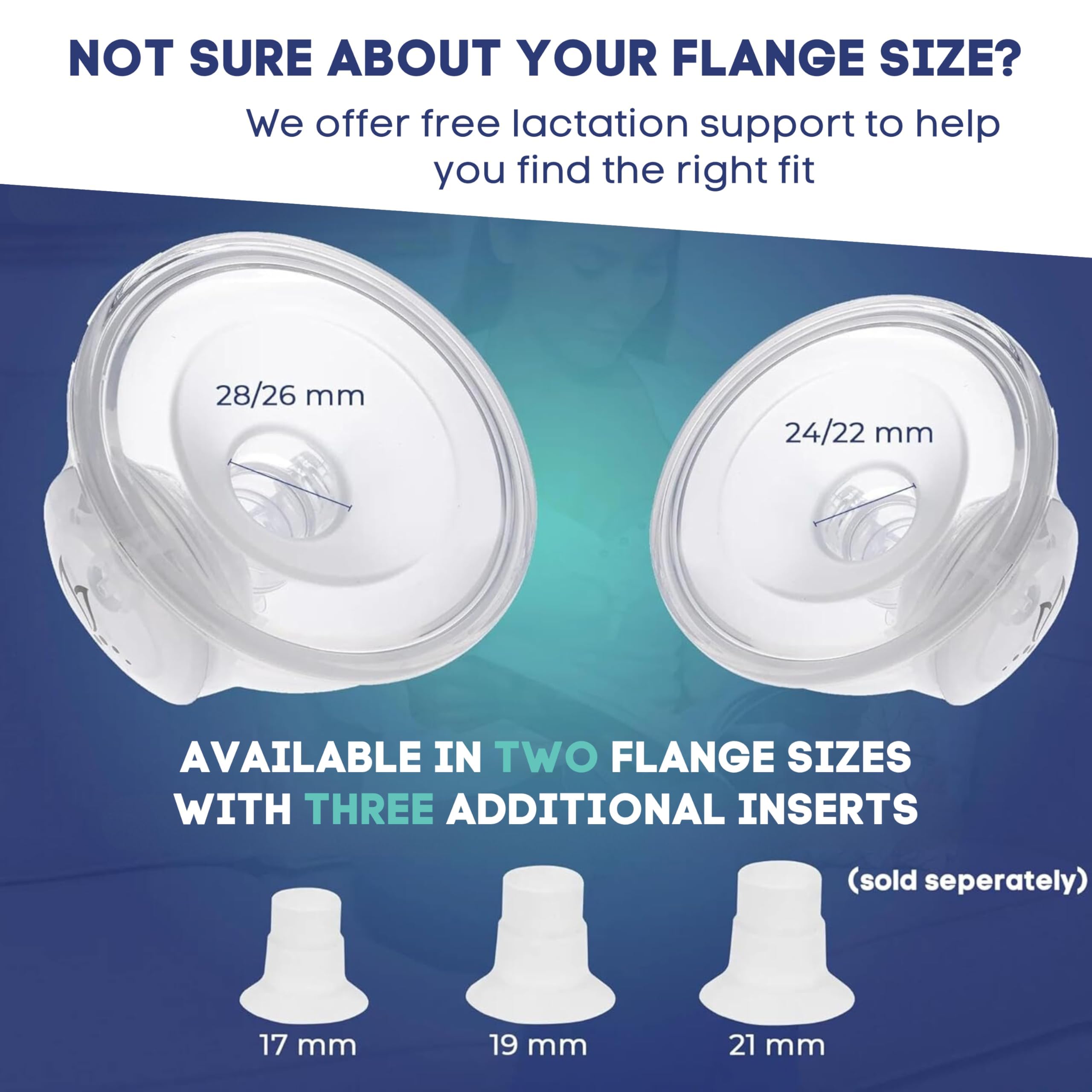 BabyBuddha Hands Free Milk Collection Cups worn under clothing for discreet pumping