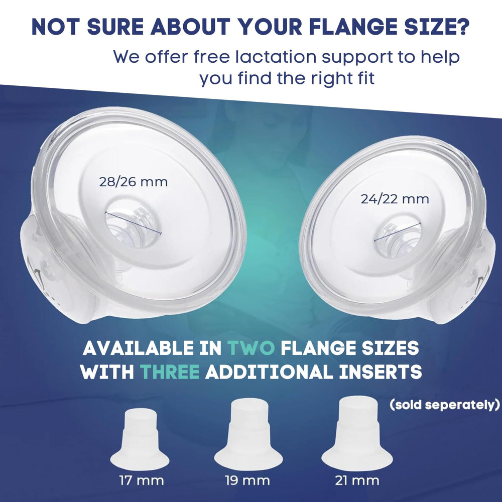BabyBuddha Hands Free Milk Collection Cups worn under clothing for discreet pumping