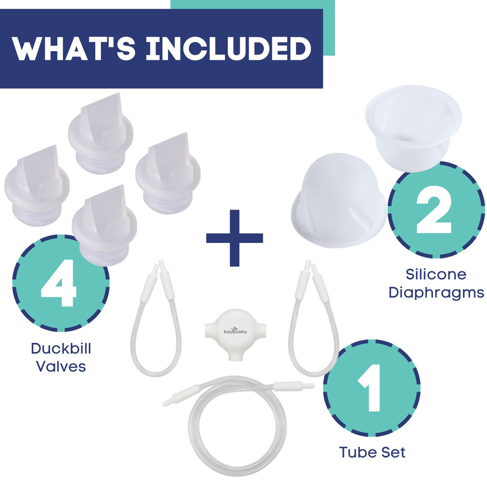 BabyBuddha duckbill valves deliver reliable milk flow control and suction stability.