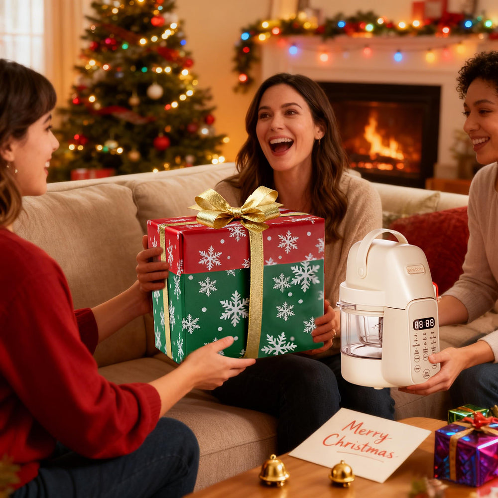 Baby Dolce BPA-free housing ensures safe contact with food.
