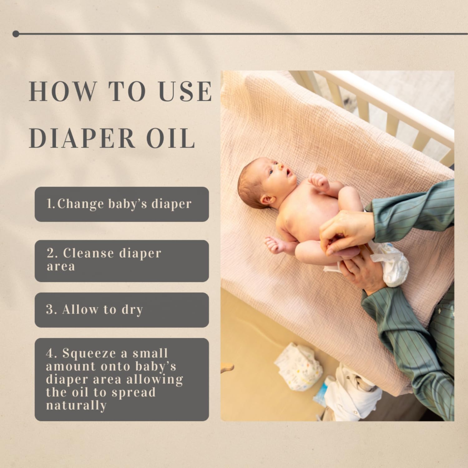 BABYEAZE Organic Coconut Oil ingredient closeup showcases natural moisture for sensitive skin.