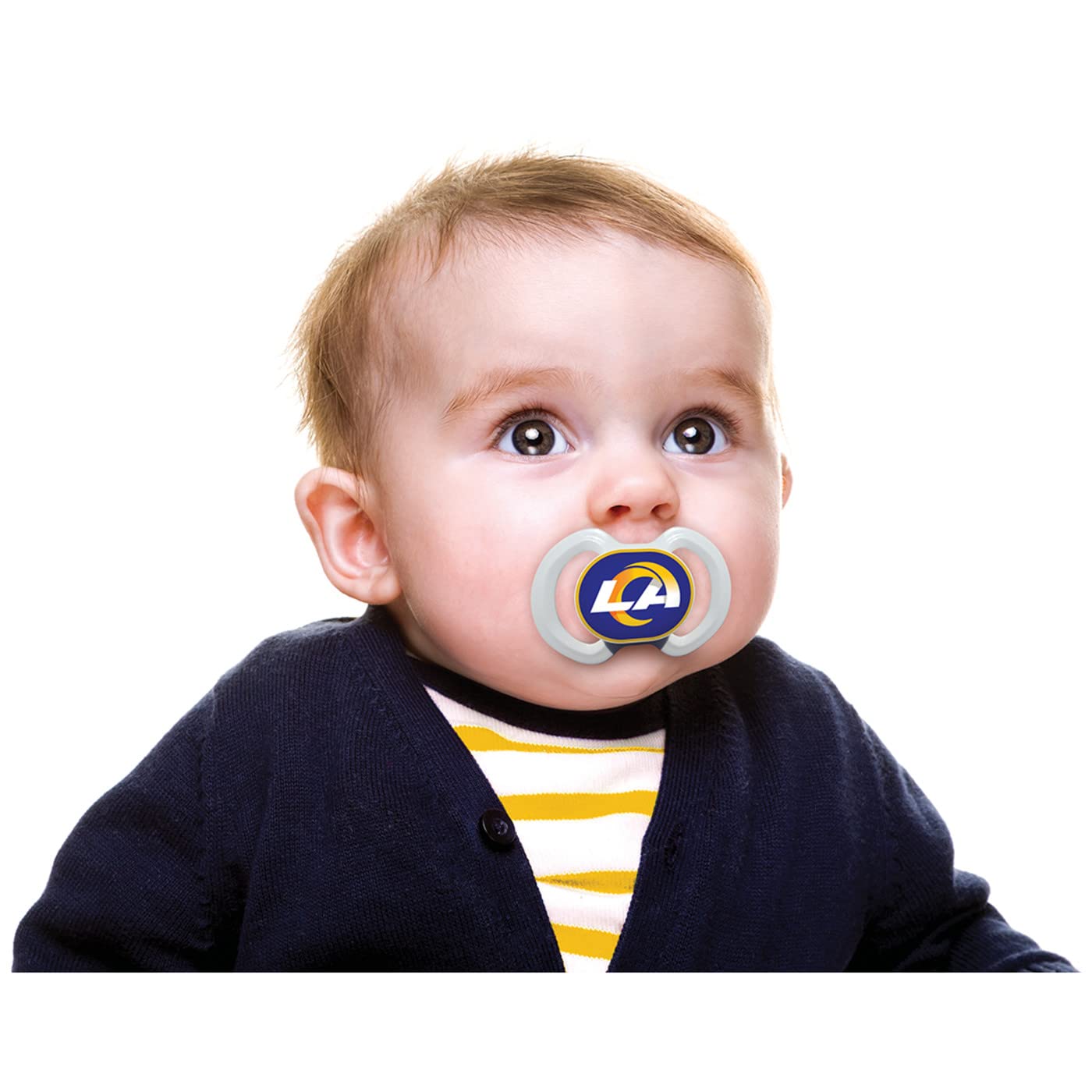 BabyFanatic Pacifier 2-Pack BPA-free materials ensure safe everyday use.