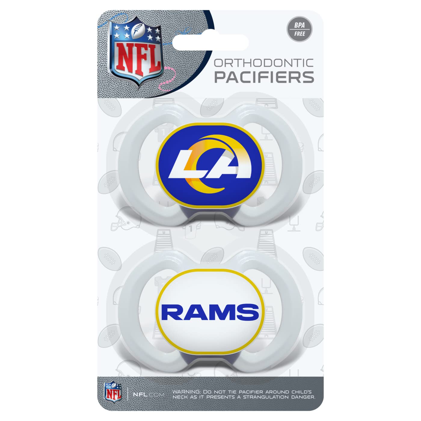 BabyFanatic Pacifier 2-Pack orthodontic nipple supports gentle soothing and oral comfort.