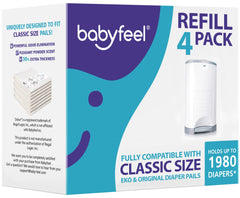 Babyfeel refills for Dekor Classic with powder scent for a fresh nursery.