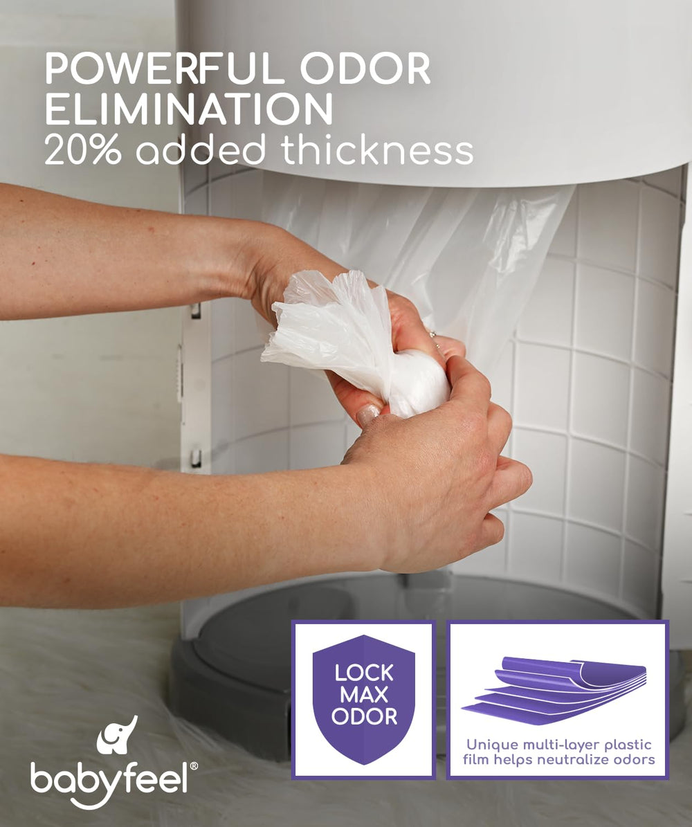 Babyfeel Dekor Mini multi-layer-film explains odor-blocking technology.