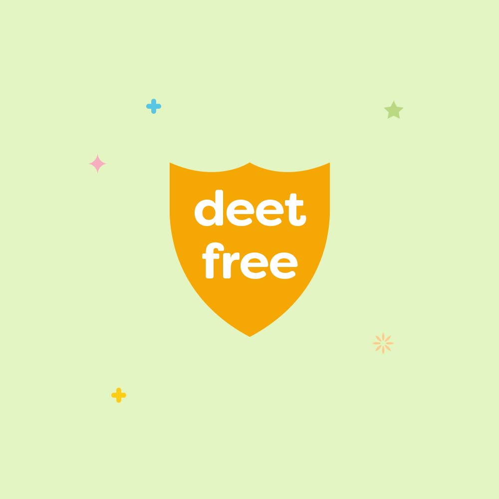 Babyganics combo 2-pack shown for family sun and bug protection.