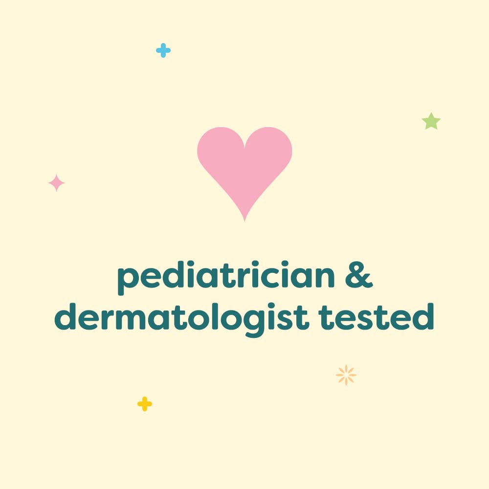 Babyganics parabens sulfates phthalates free badge close-up
