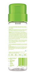 BabyGanics No-Rinse Micellar Cleanser bottle back label shows ingredients and safety highlights