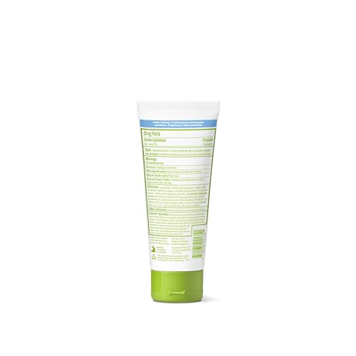 Babyganics sheer blend sunscreen application shows fast absorption for smooth skin