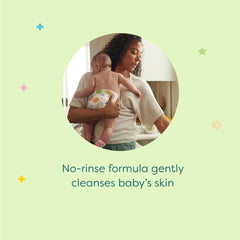 BabyGanics Tear-free formula feature highlighted on packaging for gentle use