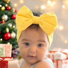 BABYGIZ baby girl headband cotton fabric feels gentle and comfortable