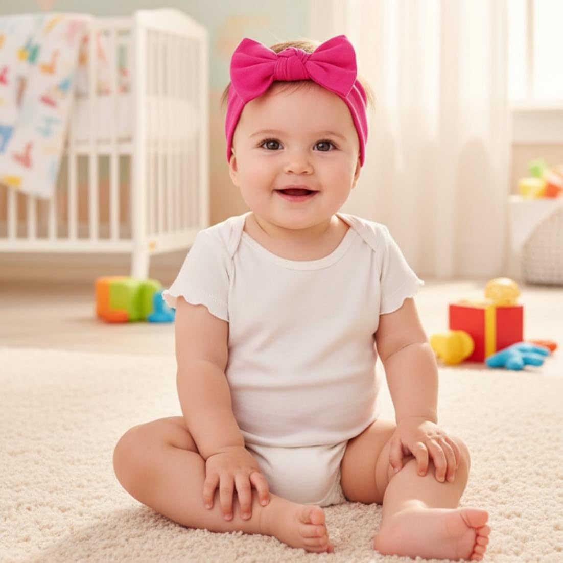 BABYGIZ handmade in Turkey headband showcases quality craftsmanship.