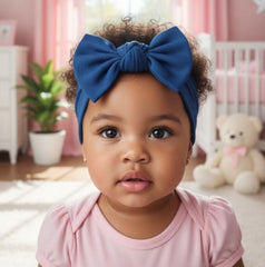 Babygiz cotton spandex headband offers soft gentle comfort for all day wear