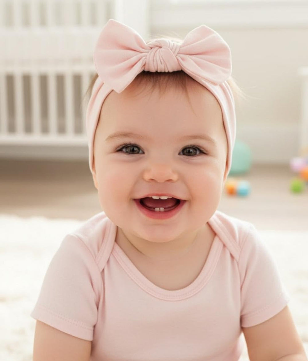 BABYGIZ headbands with bows designed for daily wear.