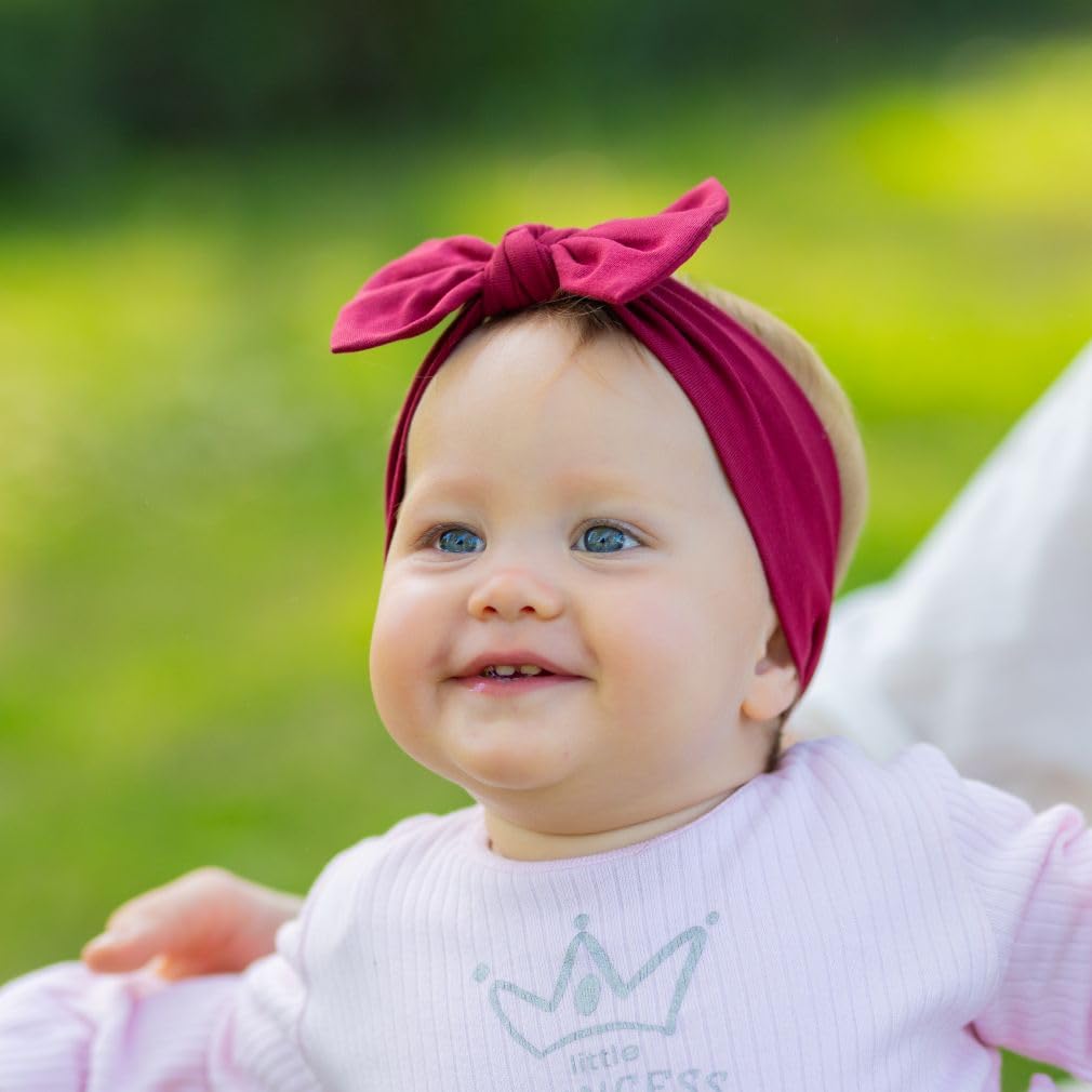 BABYGIZ headband bright colors pair with outfits and photos