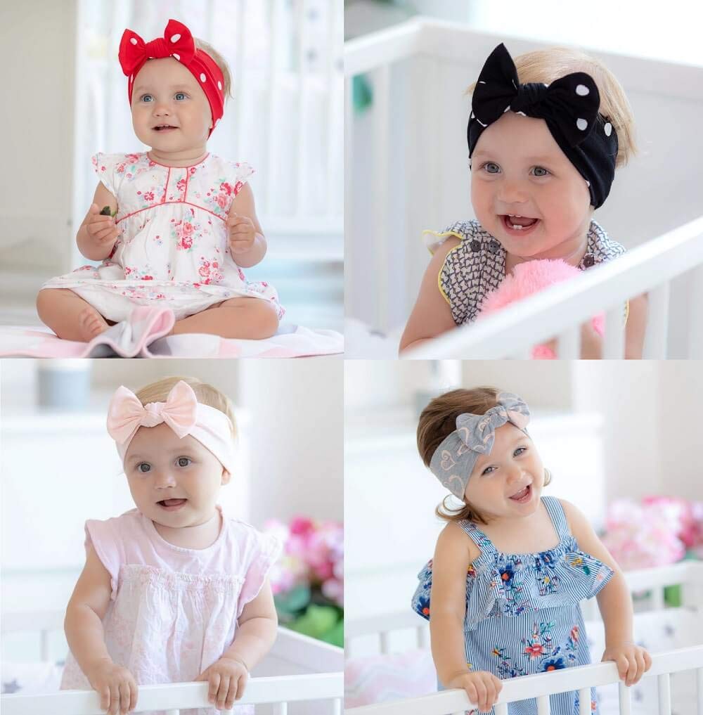 Babygiz non-slip headband design keeps hair away from face
