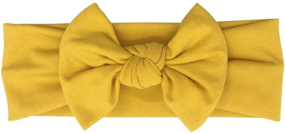 Babygiz photo-prop headband mustard ready for adorable baby pictures and family portraits.