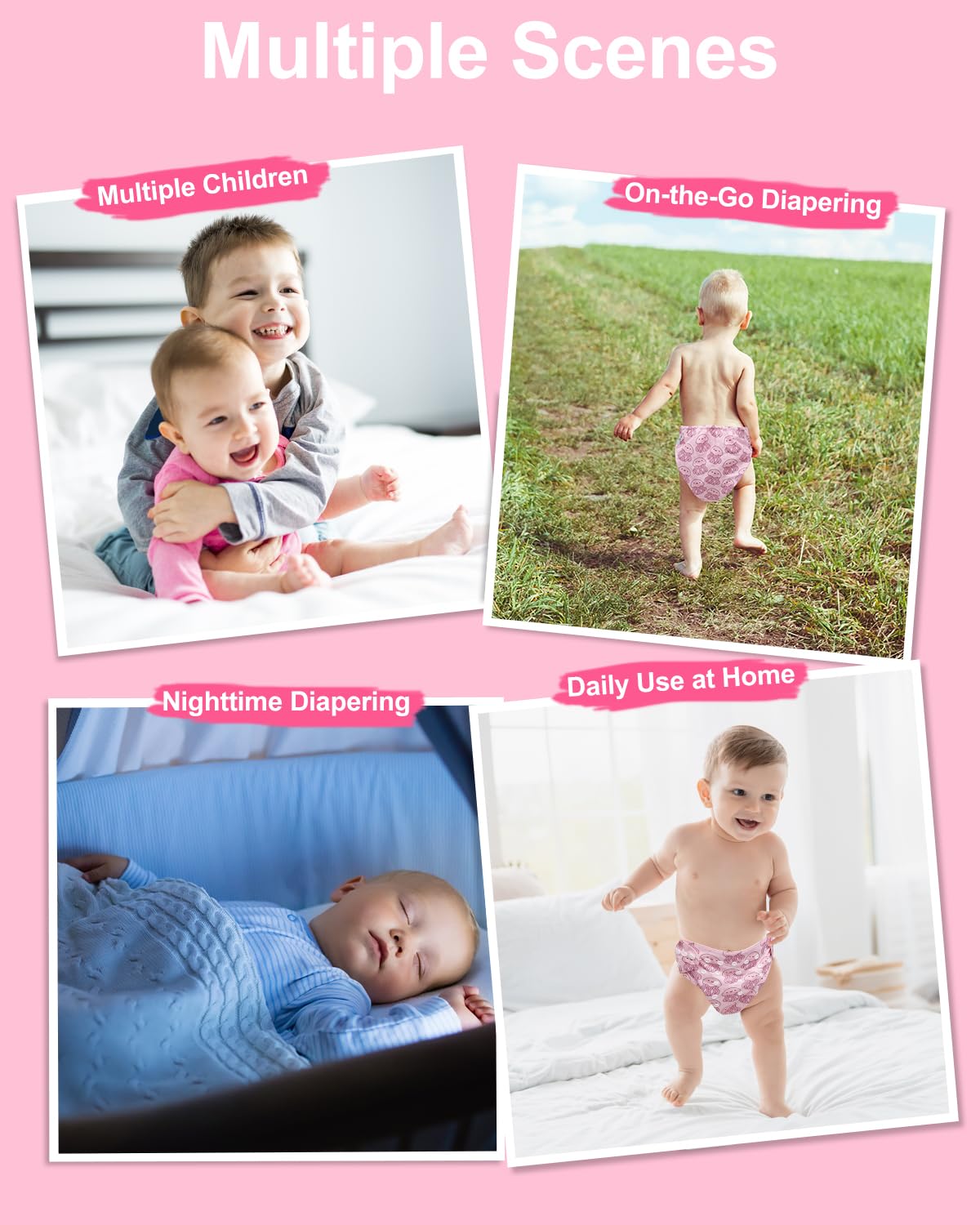 babygoal six-pack with wet bag for convenient on-the-go storage