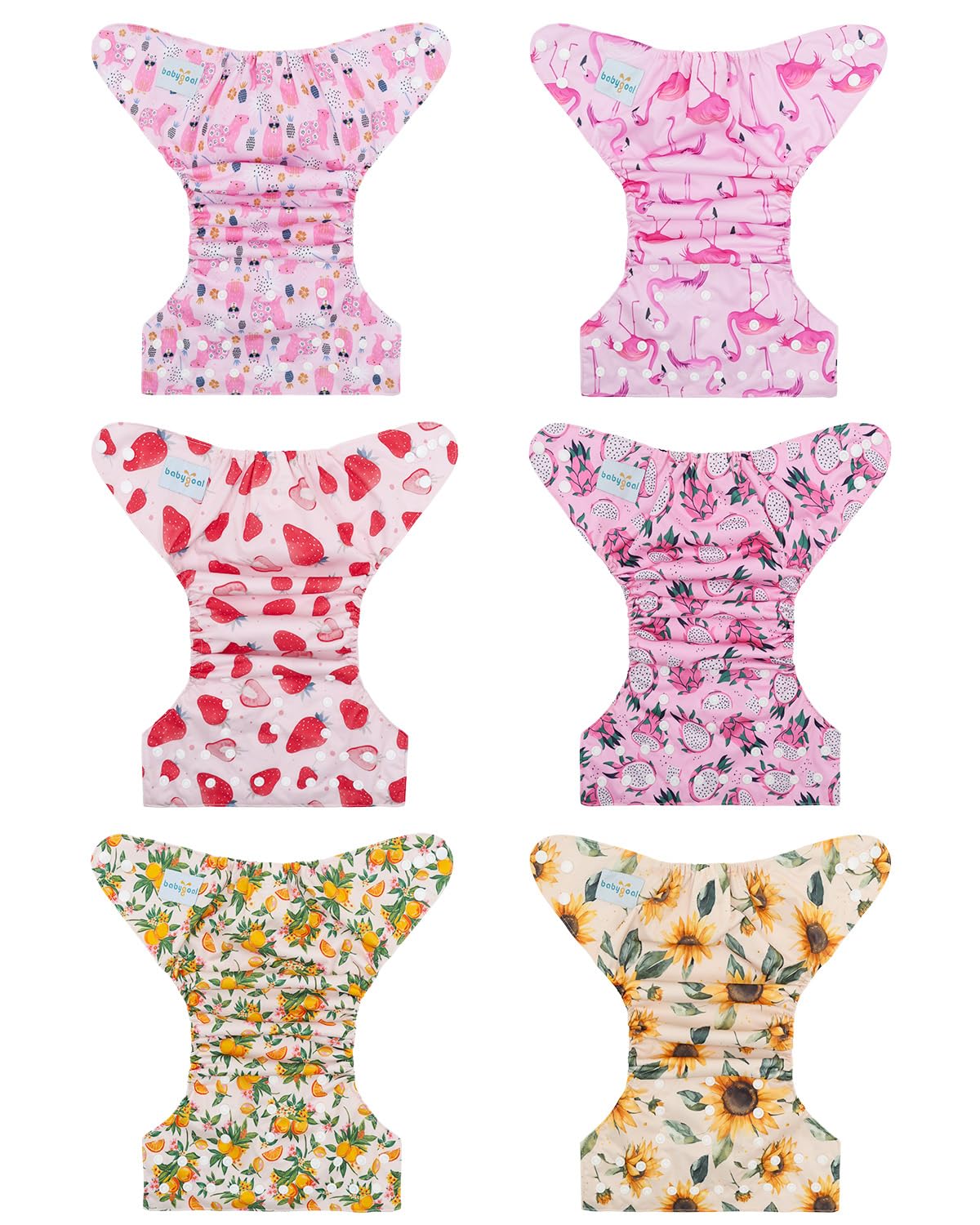 Babygoal rayon bamboo inserts offer soft, absorbent layering for reliable protection