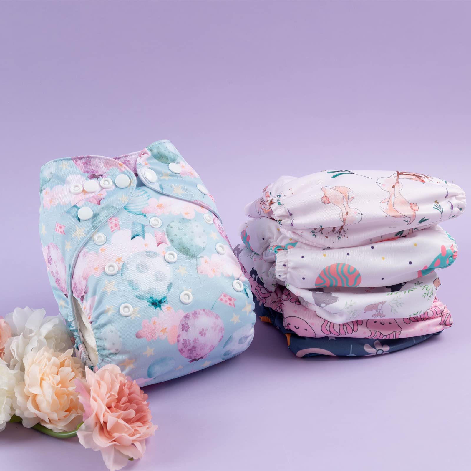 babygoal baby wearing diaper — comfortable, secure all-day wear.
