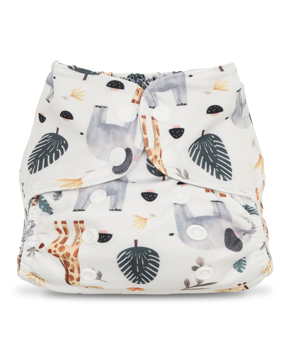 Babygoal babycloth cover adjustable-snaps keeps a snug fit as baby grows.