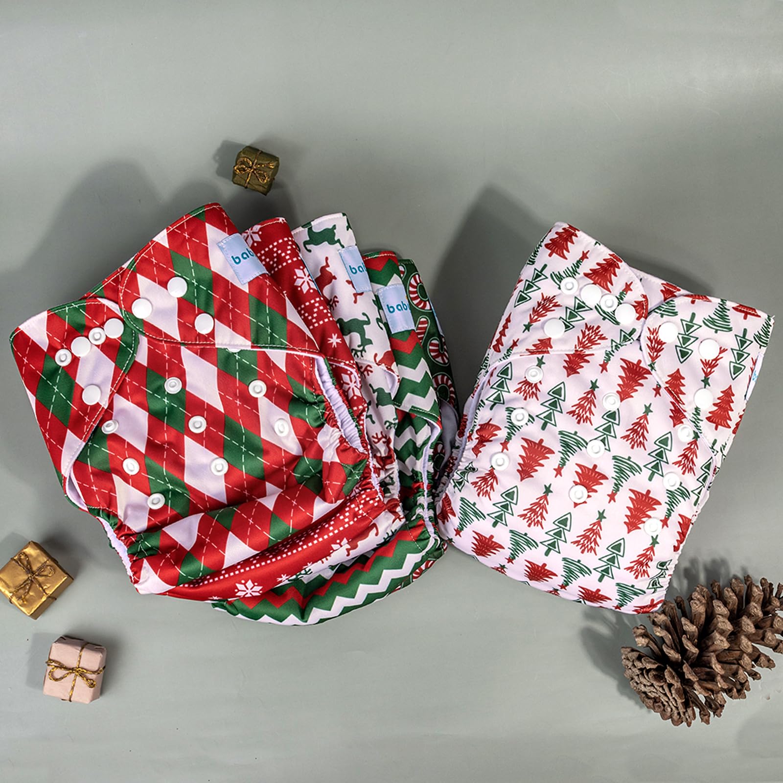 Babygoal bamboo rayon 4-layer inserts add extra softness and comfort