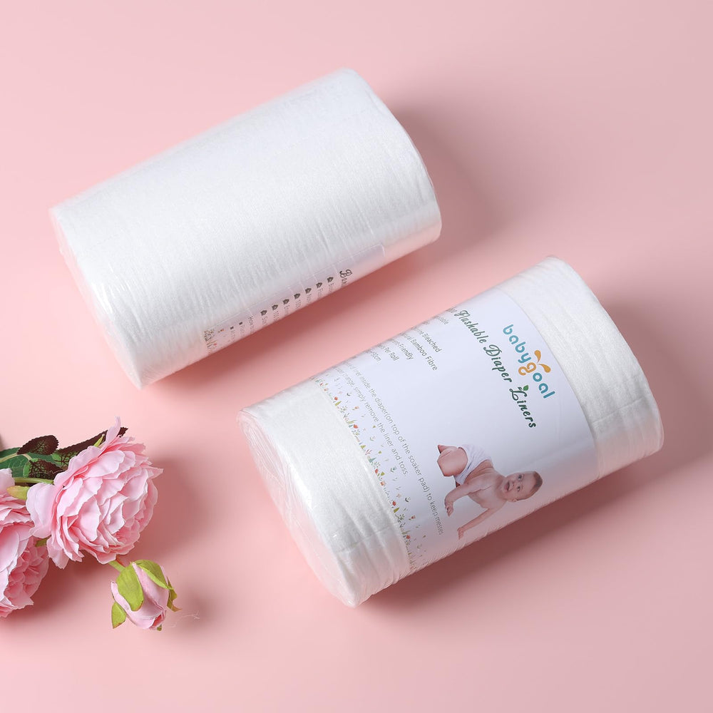 Babygoal bamboo liner dry-happy keeps baby dry and happy between changes