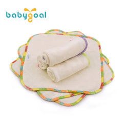 babygoal bamboo wipe close-up demonstrates high absorbency for messes.