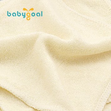 babygoal bamboo wipes soft and durable at 4.5 by 4.5 inches