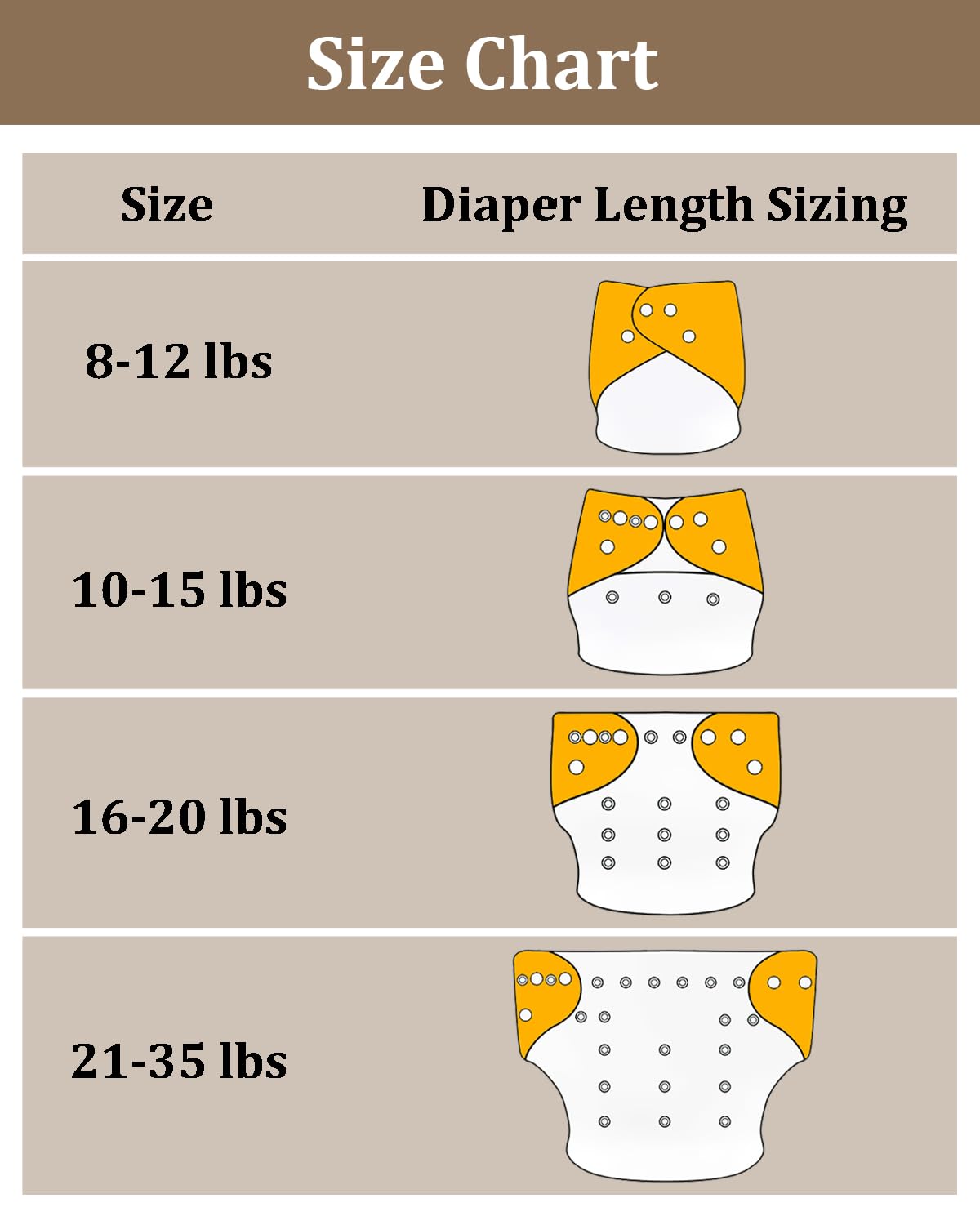 babygoal boho cloth diaper on baby showing comfortable fit