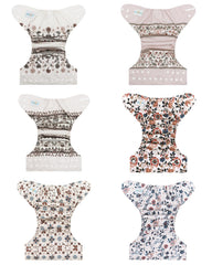 babygoal boho cloth diaper inserts bamboo for soft absorption
