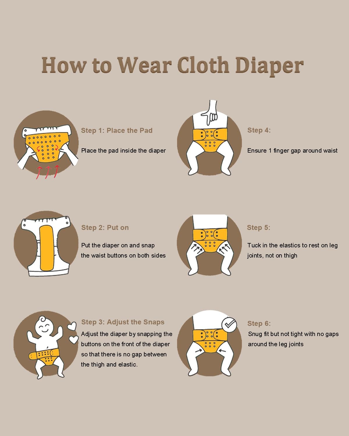 babygoal boho diaper change on the go with snaps