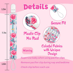 babygoal christmas-design pacifier clip festive look ideal for seasonal photos.