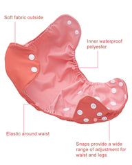 babygoal cloth cover shell supports multiple uses like wraps and swim diapers