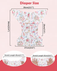 Babygoal adjustable-snaps close-up, secure fit as baby grows.
