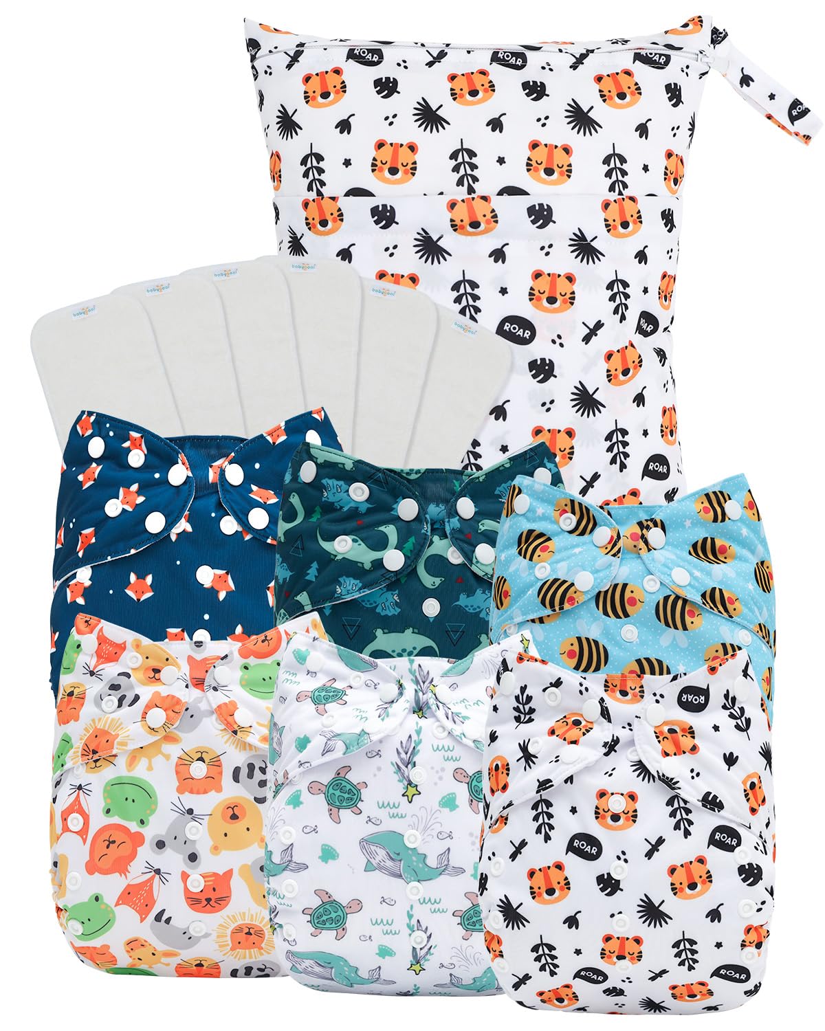 babygoal diaper cover blue waterproof demonstrates leak protection for toddlers