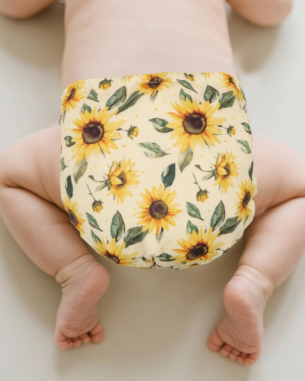 babygoal diaper cover is machine-washable for easy care and reuse.