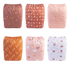 babygoal diaper with adjustable snaps for growing babies and a secure fit.
