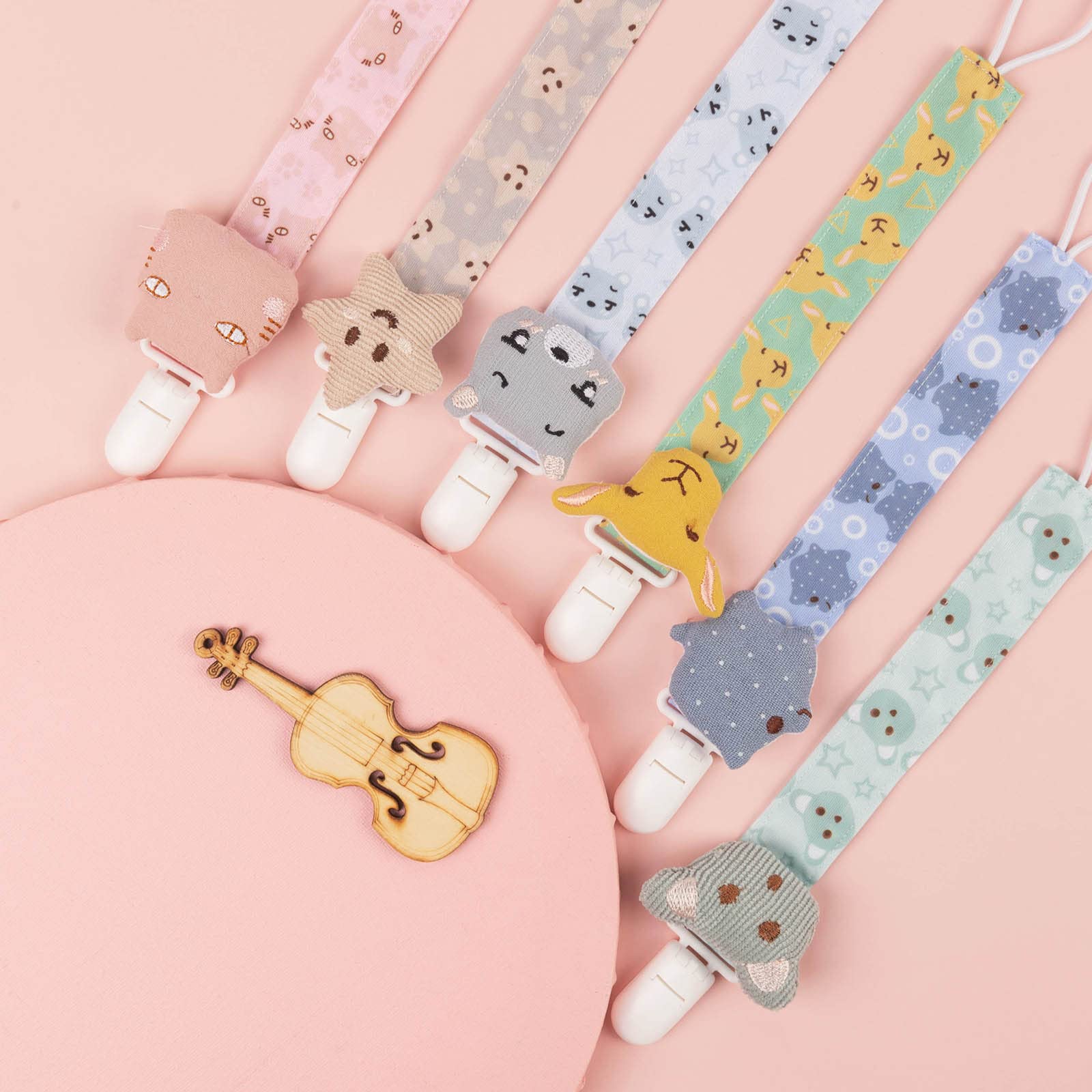 babygoal doll pacifier clip washable durable easy to clean