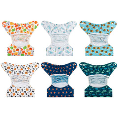 Double gussets provide extra leak protection for busy days.