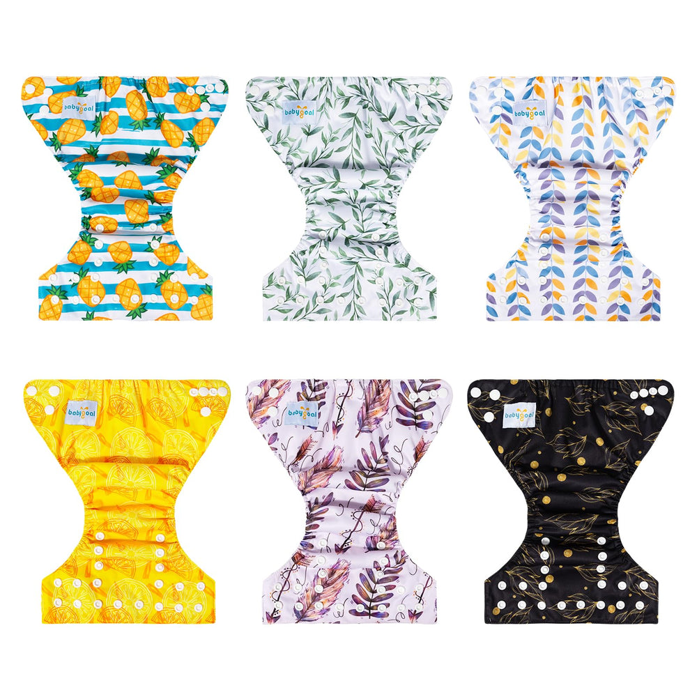 babygoal easy-clean reusable design supports quick washing and reuse