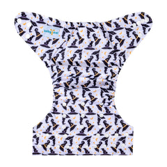 babygoal Halloween diaper insert rayon bamboo closeup shows absorbent, eco-friendly material