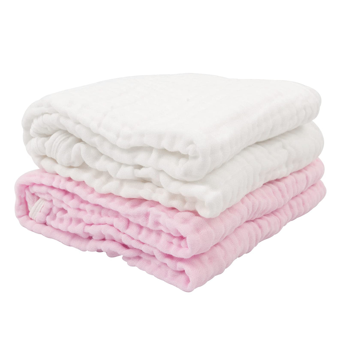 babygoal hooded towel closeup showing soft muslin fabric for gentle drying