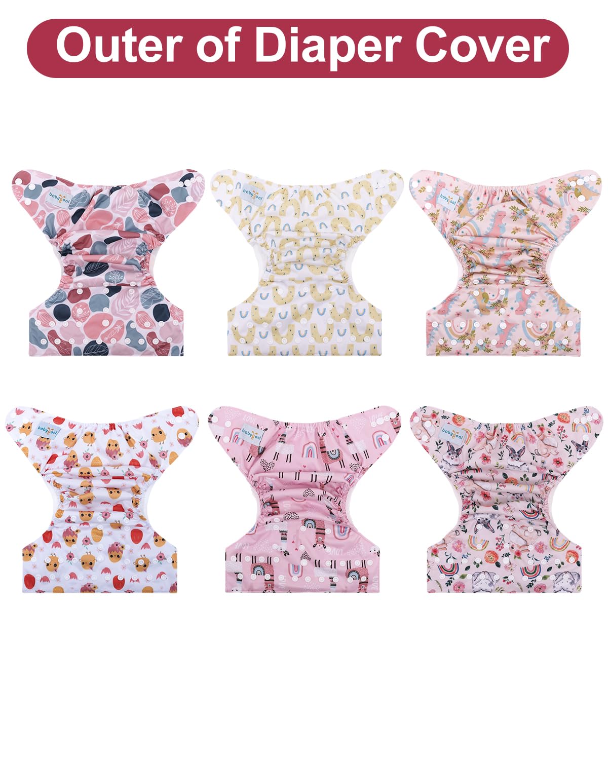 babygoal machine-washable diaper covers simplify busy family laundry routines.