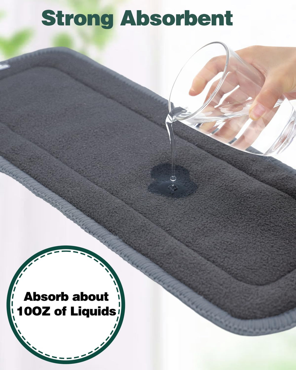 Babygoal reusable and machine-washable for simple, eco-friendly care.