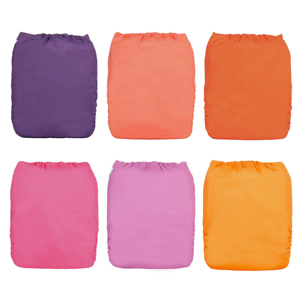 babygoal machine-washable reusable diapers for easy cleaning and reuse