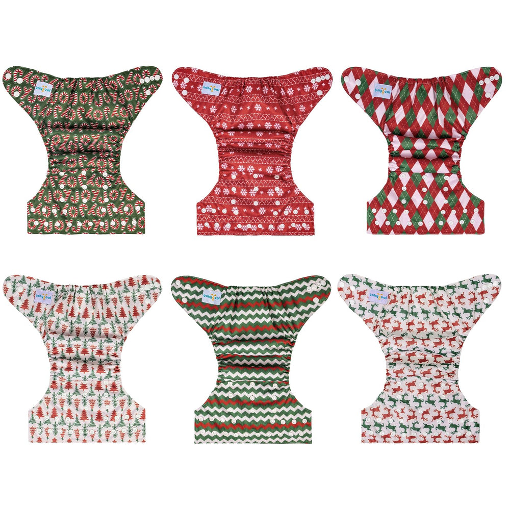 Babygoal microfiber inserts provide soft, quick-absorbent padding for dry-feeling skin
